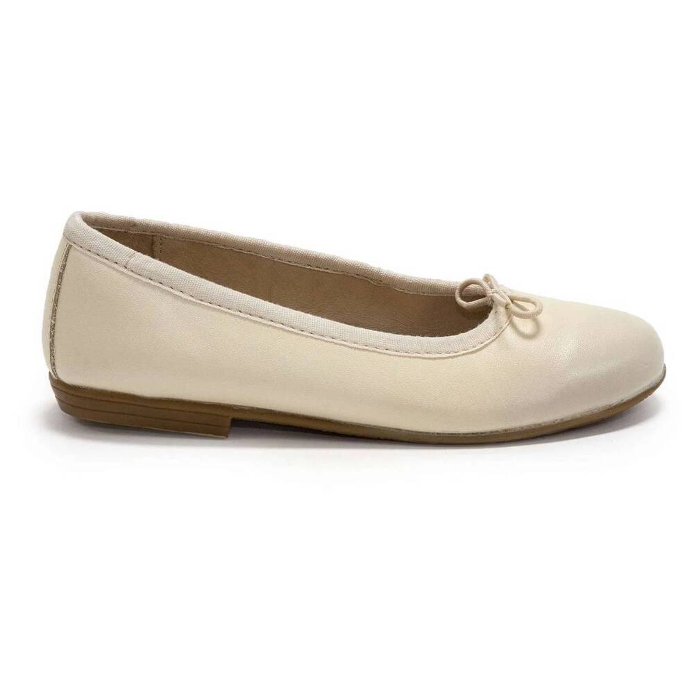 NEW OLDSOLES girl's brule ballet flats in pearl